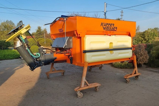 Zdjęcie przedstawiające Piaskarko solarka Kupper-Weisser 4m3 na Unimoga