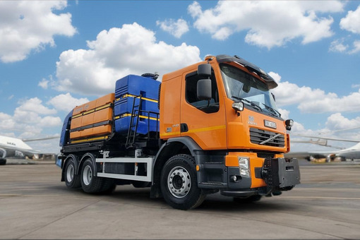 Zdjęcie przedstawiające Volvo FE 340 - Schmidt Straliq 7.2 m³